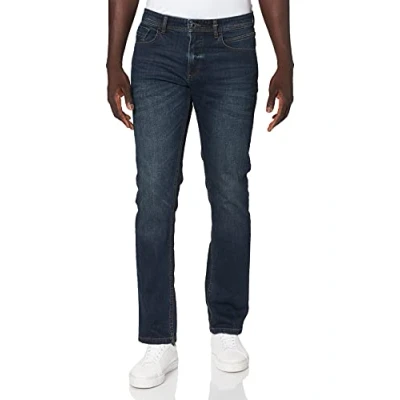 Abbildung von camel active Herren Regular Fit 5 Pocket Jeans aus Baumwolle 30 Dunkelblau menswear 31/30