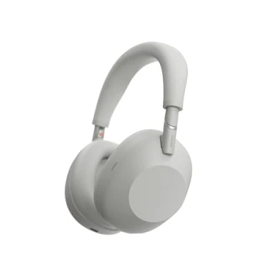 Abbildung von Sony WH 1000XM6 Flagship Noise Cancelling Over Ear Wireless Kopfhörer, Signature Hi Res Sound, ultimativer Komfort, faltbarem Design, strapazierfähige Tasche, 30 Std Akku, iOS &amp; Android Silber