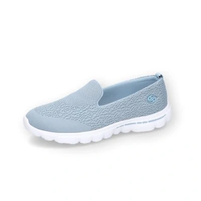 Abbildung von Dockers by Gerli Damen Slipper, Frauen Slip On,College Schuhe,Businessschuhe,Anzugschuhe,elegant,Office,büro,Freizeit,hellblau,41 EU