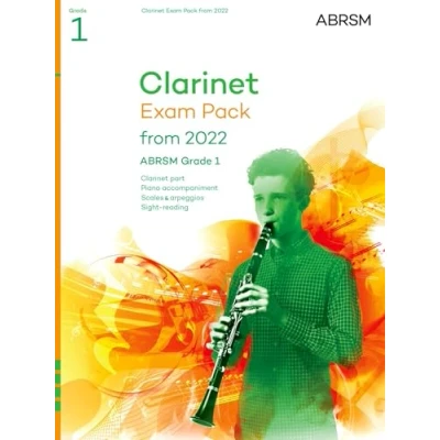 Abbildung von Clarinet Exam Pack from 2022, ABRSM Grade 1: Selected the syllabus 2022. Score &amp; Part, Audio Downloads, Scales Sight Reading (ABRSM Pieces)
