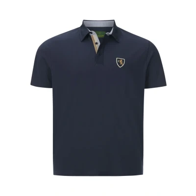 Abbildung von Charles Colby EARL Fances Poloshirt, Herren, Größe: Large, Dunkelblau