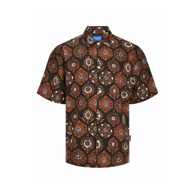 Abbildung von JACK &amp; Jones HEMD WIDE FIT Hemd, Herren, Größe: Large, Black