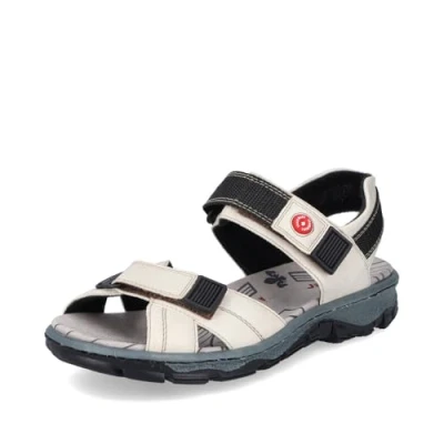 Abbildung von Rieker Trekkingsandale, Damen, Größe: 42, Ivory Schuhe