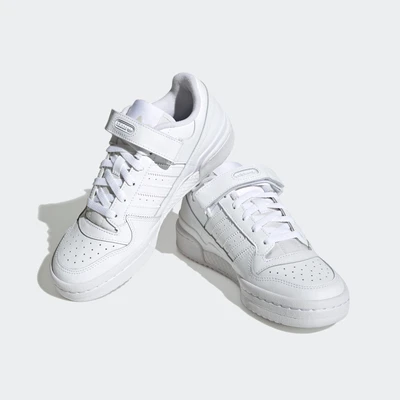 Abbildung von adidas Originals Forum Sneaker low, Damen, Größe: 36, Footwear white Leder und lederimitat