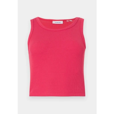 Abbildung von JJXX Damen Jxfallon STR Sl Rib Top JRS Noos Noos, Barberry, S