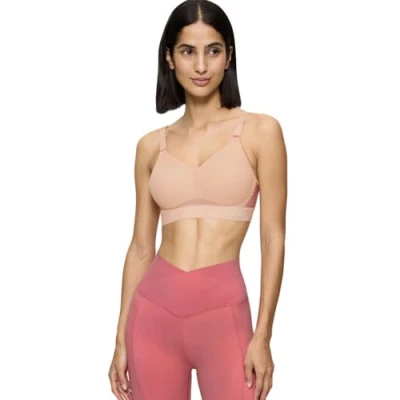 Abbildung von Triaction by Triumph Hybrid LITE Sportbh mit starker Stützkraft, Damen, Größe: 80D, Light brown