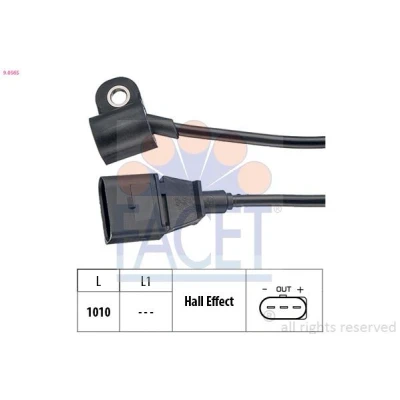 Abbildung von FACET 9.0789 Impulsgeber CITROËN: C4 Grand Picasso 2, DS3 Schrägheck, DS4 PEUGEOT: 208 I Schrägheck