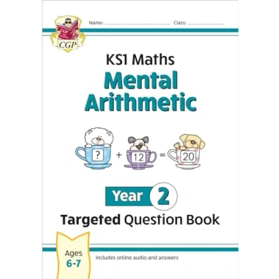 Abbildung von KS1 Maths Year 2 Mental Arithmetic Targeted Question Book (includes Online Answers &amp; Audio Tests) (CGP Maths)