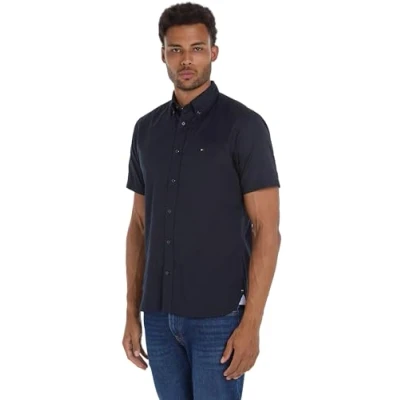 Abbildung von Tommy Hilfiger FLEX Hemd, Herren, Größe: XS, Desert sky