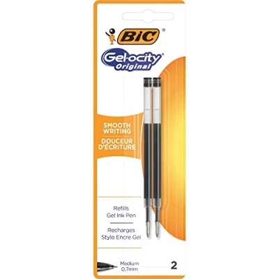 Abbildung von Bic Gelroller Mine VeloCity Gel schwarz VE=2 Stück
