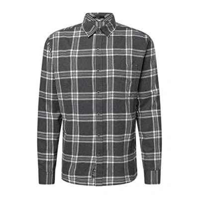 Abbildung von Mavi Herren Long Sleeve Shirt Hemd, Black Check, XXL