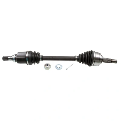 Abbildung von FEBI BILSTEIN 183884 Antriebswelle Vorderachse links mit Splint Mutter NISSAN: Juke