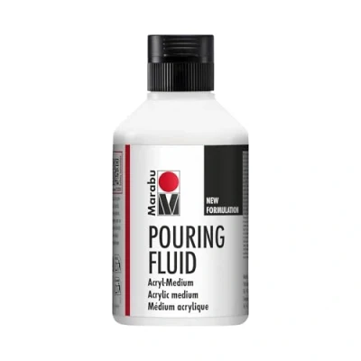 Abbildung von Marabu Gummibänder Pouring Fluid Acryl Medium, 250 ml