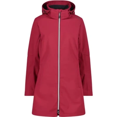 Abbildung von CMP Damenparka mit Kapuze und Reißverschluss, Anemone, XXS