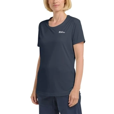 Abbildung von Jack Wolfskin TECH Sport Tshirt, Damen, Größe: XXL, Midnight sky
