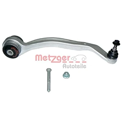 Abbildung von METZGER 58010412 Querlenker KIT + mit Trag /Führungsgelenk, Befestigungsmaterial Vorderachse rechts, unten, hinten 16 AUDI: A4 B7 Avant
