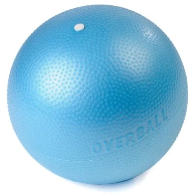 Abbildung von Overball 23cm BLAU ROT GELB PILATESBALL Gymnastikball, Yoga Übungsball, Yogaball, Soft Pilates, Therapieball, GYMNIC (blau)