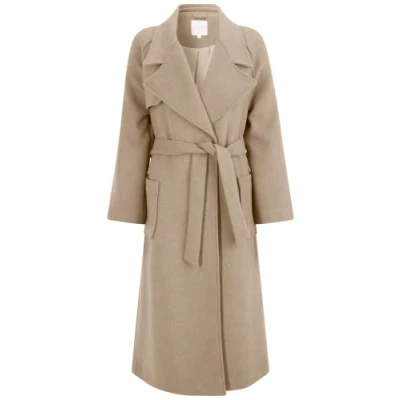 Abbildung von Tamaris Balchik Belted Kurzmantel, Damen, Größe: 44, Creme