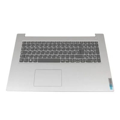 Abbildung von Lenovo IdeaPad 3 17ARE05 (81W5) original Tastatur inkl. Topcase DE (deutsch) grau/Silber