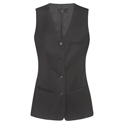 Abbildung von Greiff Anzugweste Corporate Businessweste BASIC Damen OEKO TEX® Anthrazit 46