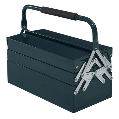 Abbildung von Durhand Werkzeugbox Werkzeugkasten (Set, 1 St., x Werkzeugkasten), mit 5 Fächer aufklappbar Stahl 45 20 34.5cm