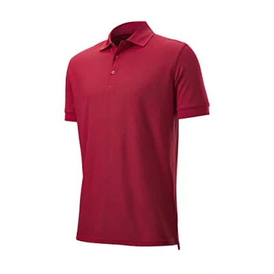 Abbildung von WILSON STAFF Herren Golf Poloshirt, AUTHENTIC POLO, Polyester, Hellblau, S