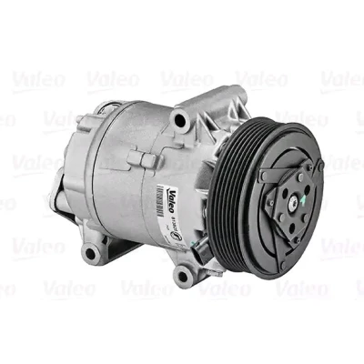 Abbildung von VALEO 813825 Kompressor CVC 12 PAG 46 R 134a mit Kompressoröl AUSTAUSCHTEIL RENAULT: CLIO 3, GRAND SCENIC 2, 2