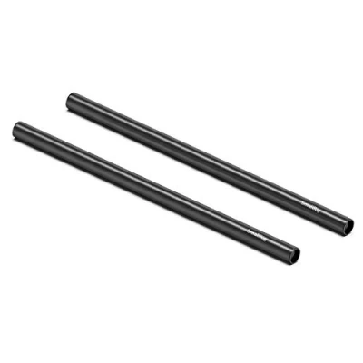 Abbildung von SMALLRIG 2 Stück Schwarz Aluminiumlegierung 15mm Rod 30cm 12 Zoll 1053