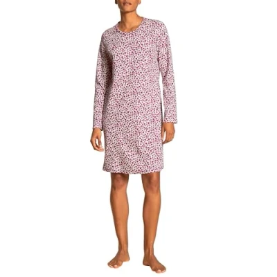 Abbildung von CALIDA Damen Midnight Dreams Nachthemd, Orchid Flower, L