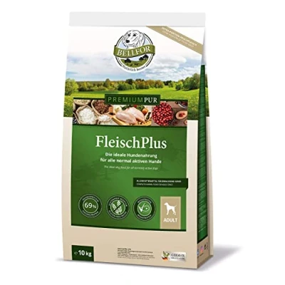 Abbildung von Bellfor Glutenfrei Hundefutter PREMIUM PUR FleischPlus 10 kg 10000 g