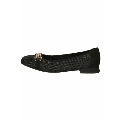 Abbildung von Caprice Klassischer Ballerina, Damen, Größe: 37, Black comb Schuhe