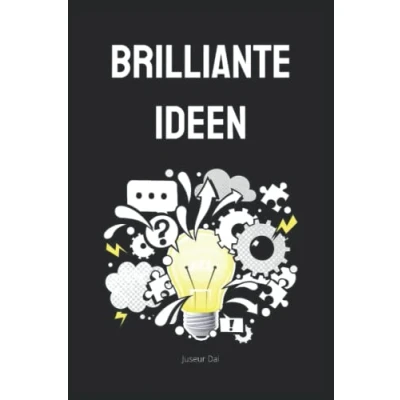 Abbildung von Brilliante Ideen: Lustiges liniertes Notizbuch A5 Format als kreative Geschenkidee für Büro, Familie und Freunde sowie Abschiedsgeschenk Kollegen