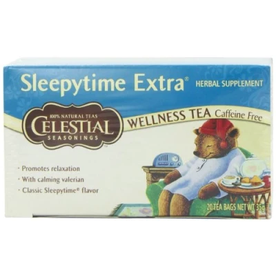 Abbildung von Celestial Seasonings Sleepytime Extra Wellness Tea, 2er Pack (2 x 35 g)