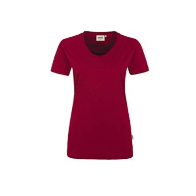 Abbildung von HAKRO Damen T Shirt Performance 181 weinrot Größe: 3XL