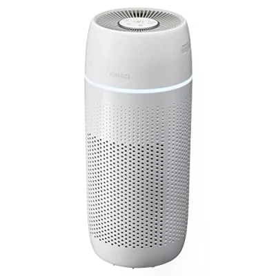 Abbildung von HoMedics TotalClean PetPlus 5 in 1 Luftreiniger Echte HEPA Filterung entfernt 99,97% aller Allergene der Luft, 3 Geschwindigkeitsstufen, Timer Funktion und Auto Off bis zu 12 Stunden Weiß