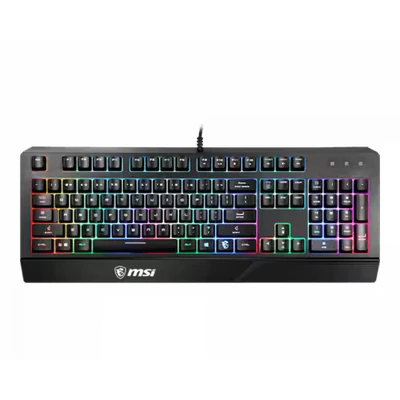 Abbildung von MSI Vigor GK20 DE Gaming Tastatur (kabelgebunden, Membrane Switch, QWERTZ Layout, schwarz, )