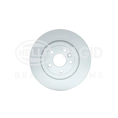 Abbildung von HELLA 8DD 355 131 851 Bremsscheibe 317 10 05/06 108 voll beschichtet hochgekohlt ohne Radbefestigungsbolzen, Radnabe
