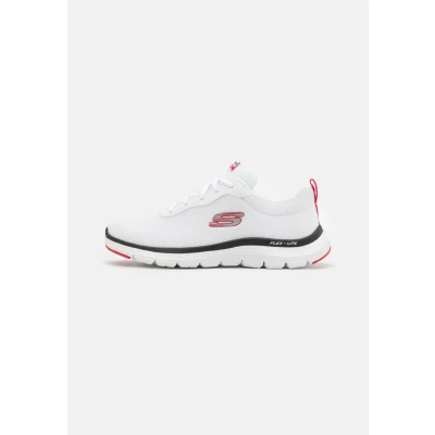 Abbildung von Skechers Sport FLEX Advantage Sneaker low, Herren, Größe: 46, White/black/red trim Schuhe