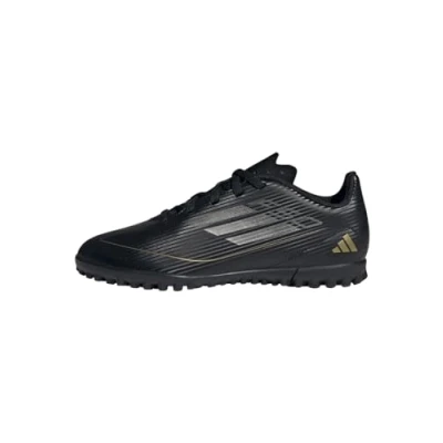 Abbildung von adidas Performance F50 CLUB TF Unisex Fußballschuh Multinocken für Kinder, Größe: 32, Core black/iron metallic/gold metallic Schuhe