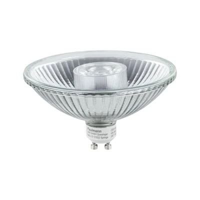 Abbildung von Paulmann 28901 LED Lampe Reflektor QPAR111 6,5 W dimmbar Warmweiß Silber Leuchtmittel Beleuchtungssystem 2700 K GU10