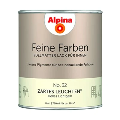 Abbildung von Alpina Feine Farben Lack No. 32 Zartes Leuchten® edelmatt 750ml