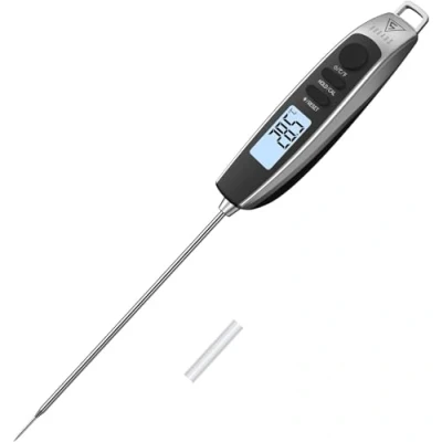 Abbildung von DOQAUS Fleischthermometer Grillthermometer Bratenthermometer Küchenthermometer Digital Thermometer mit 3s Sofortiges Auslesen für Küche, Kochen, Grill, BBQ