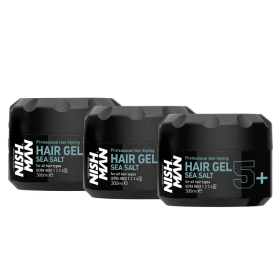 Abbildung von Nish Man Hair Gel 5+ Sea Salt 300ml