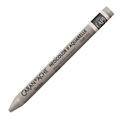 Abbildung von Caran d&#039;Ache NEOCOLOR II 403 BEIGE/BEIGE (7500.403) / Pastelle 10 Stück (1er Pack)/ aus Wasservermalbarem Wachs/Für Papier Karton Glas Holz Leder Stoff Stein