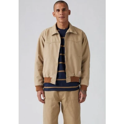 Abbildung von Levi&#039;s Workwear Embarcadero Aviator Jeansjacke, Herren, Größe: Small, Tiger&#039;s eye