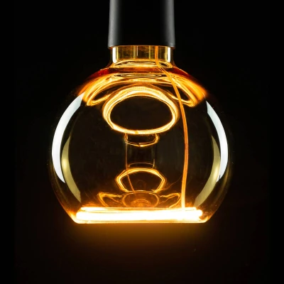 Abbildung von SEGULA LED Leuchtmittel Floating Globe 125 gold, E27, 1 St., Extra Warmweiß, 4W, CRI 90, dimmbar