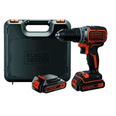 Abbildung von Black &amp; Decker BL186KB QW, Handbohrmaschine, Bürstenlos, 1650 RPM, 2,5 cm, 410 52 Nm