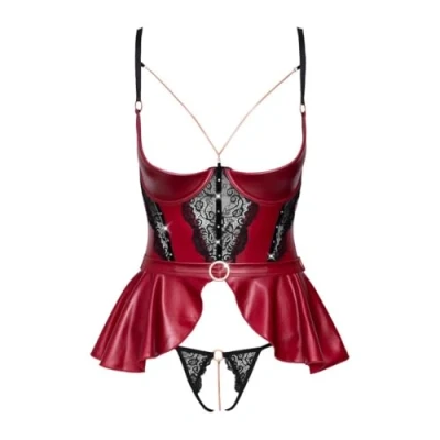 Abbildung von Hebe plus String, edler Mattlook im Mix mit Spitze