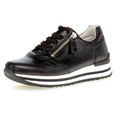 Abbildung von Gabor Sneaker low, Damen, Größe: 36, Schwarz Schuhe