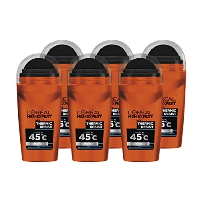 Abbildung von L&#039;Oréal Men Expert Thermic Resist Deo Roller 6 x 50 ml